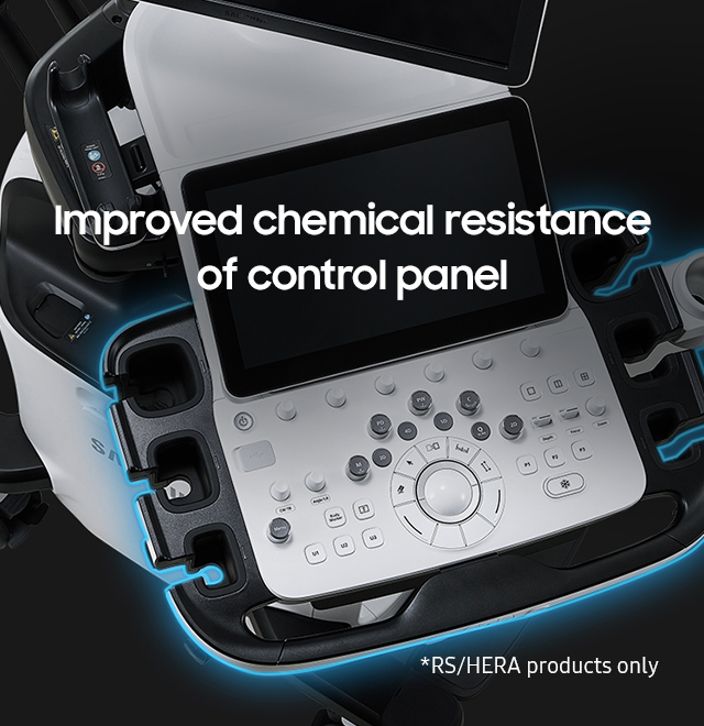 Improved chemical resistant Of control Panel with new resin *R/S products only